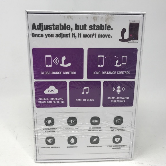 Lovense Edge App Controlled Massager, ADULT Men's *SEALED, UNOPENED* - Picture 8 of 10